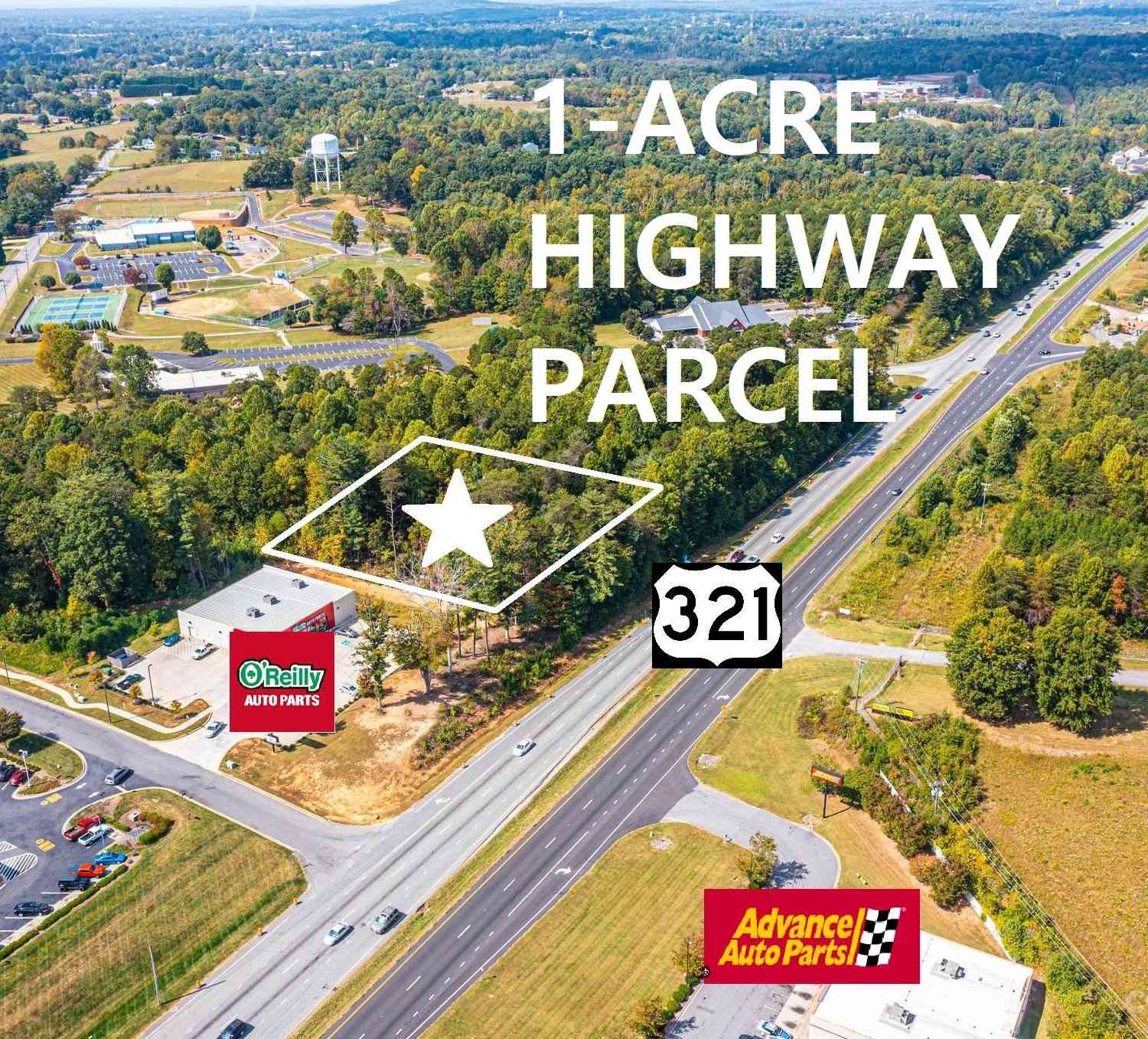 1.0 Acre Highway 321 None, Granite Falls, North Carolina image 1