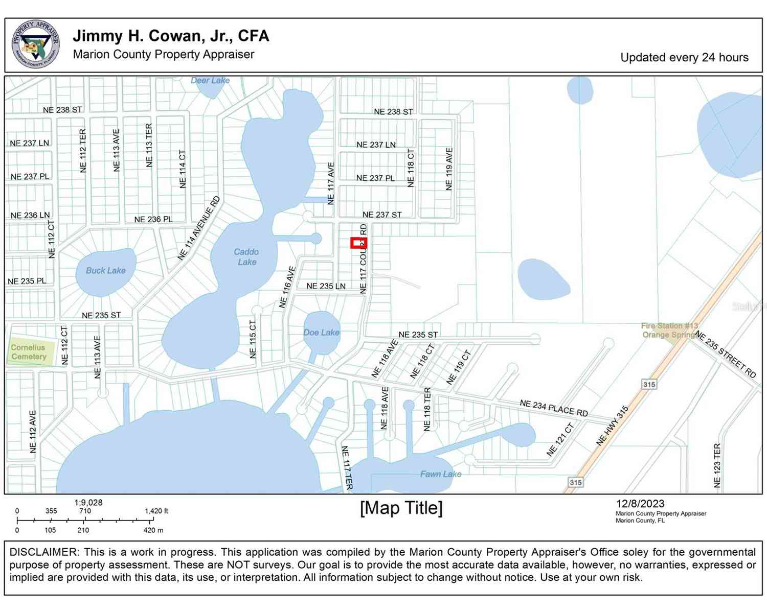 TBD NE 117th Ct Road, FORT MC COY, Florida image 2