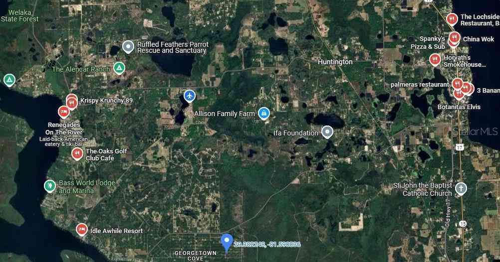 Lot 22 & Lot 21 Spruce Drive, GEORGETOWN, Florida image 14