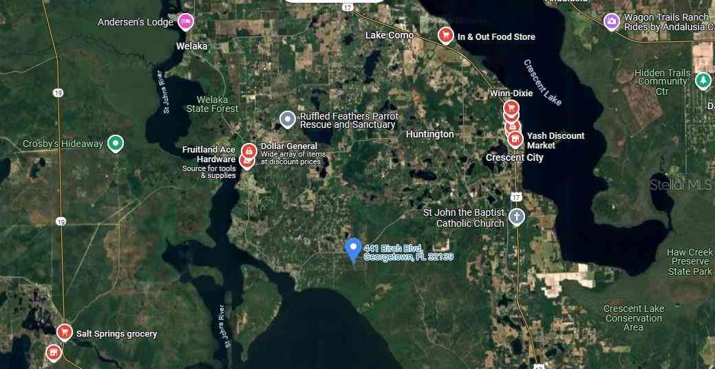 Lot 22 & Lot 21 Spruce Drive, GEORGETOWN, Florida image 13