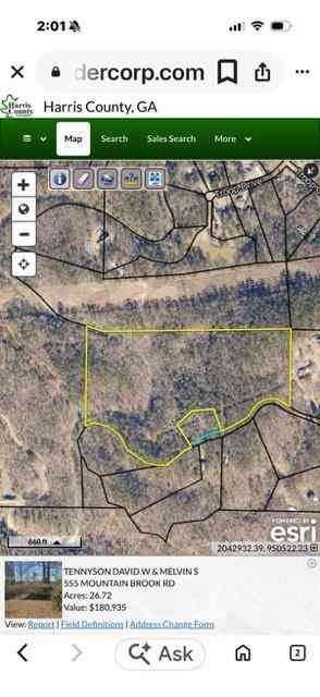 Vacant Land For Sale - 555 Mountain Brook Road<br/> Fortson, GA 31808