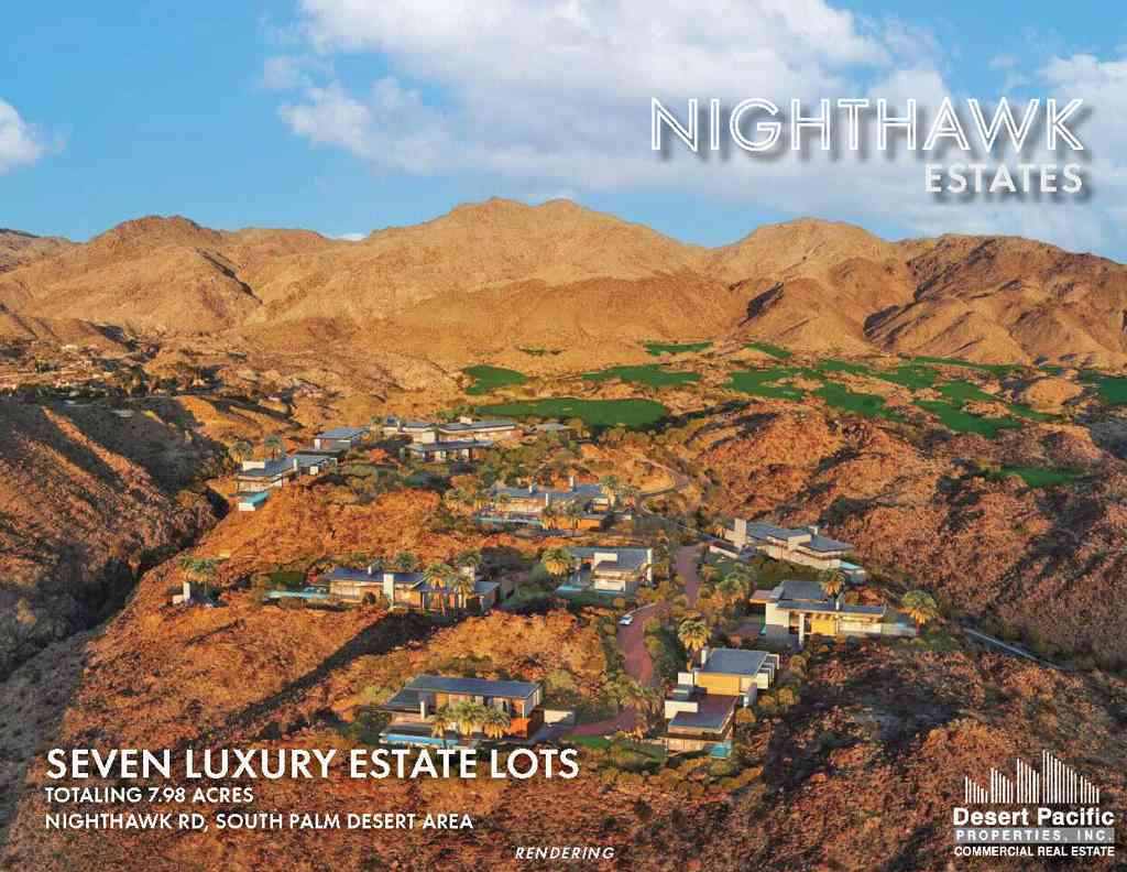 Vacant Land For Sale - Lot 6 Nighthawk Rd<br/> Palm Desert, CA 92260