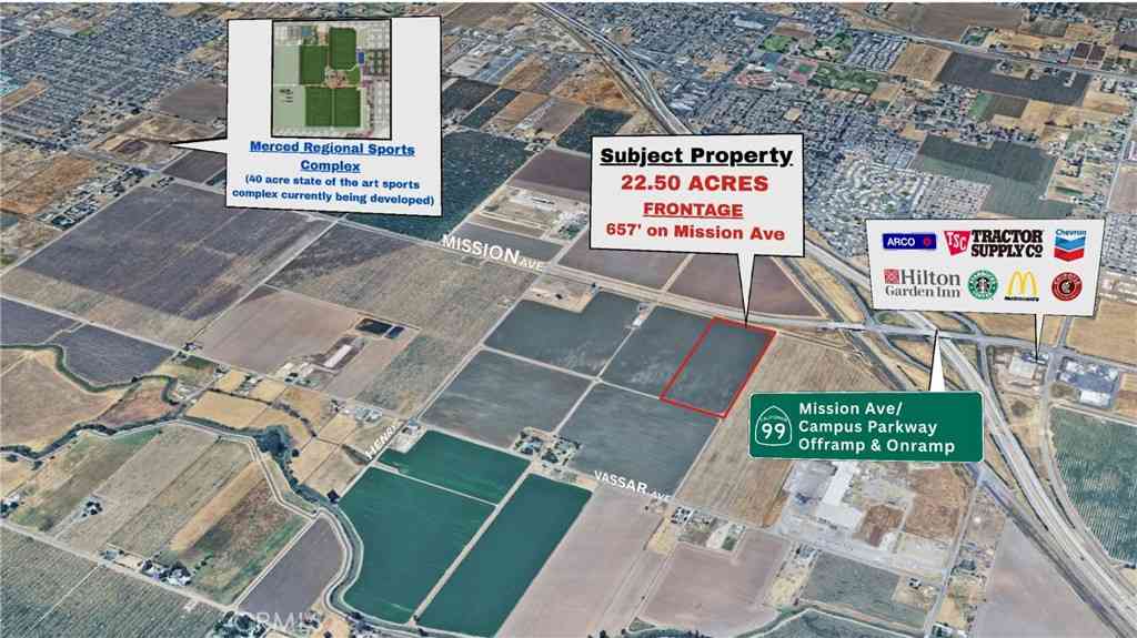 Vacant Land For Sale - 0 1/2 Mission Avenue<br/> Merced County, Merced, CA 95341