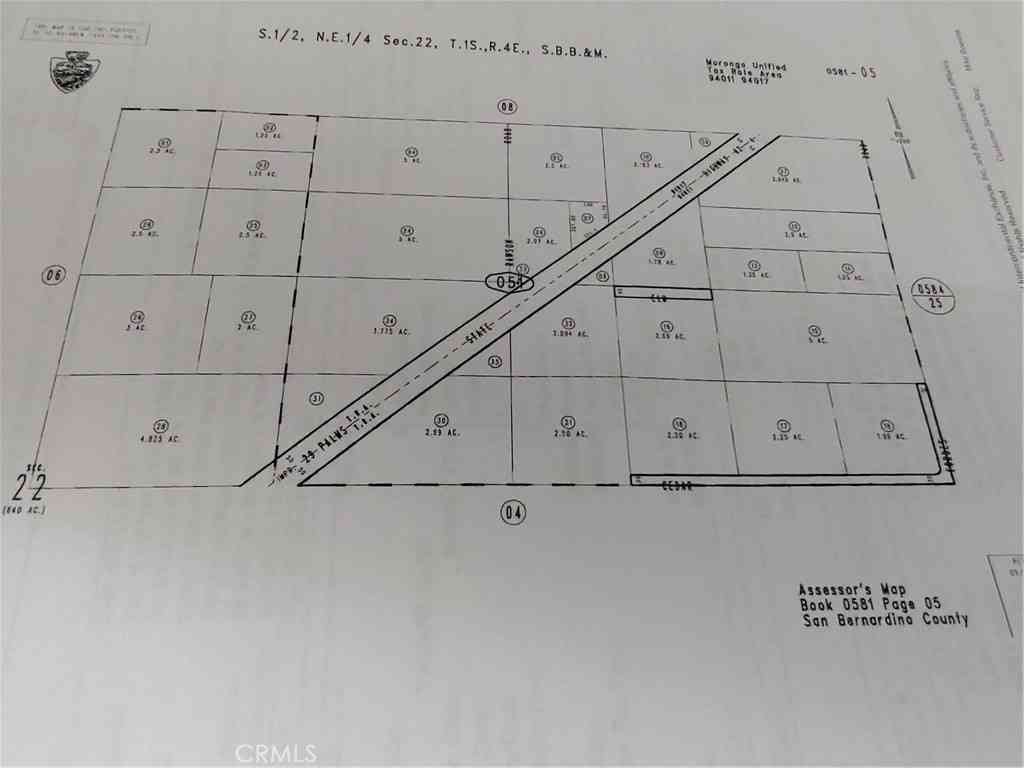 Vacant Land For Sale - 51180 29  Palms Hwy<br/> Morongo Valley, CA 92256