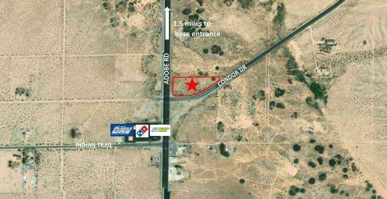 Vacant Land For Sale - 3595 Adobe Road<br/> 29 Palms, CA 92277