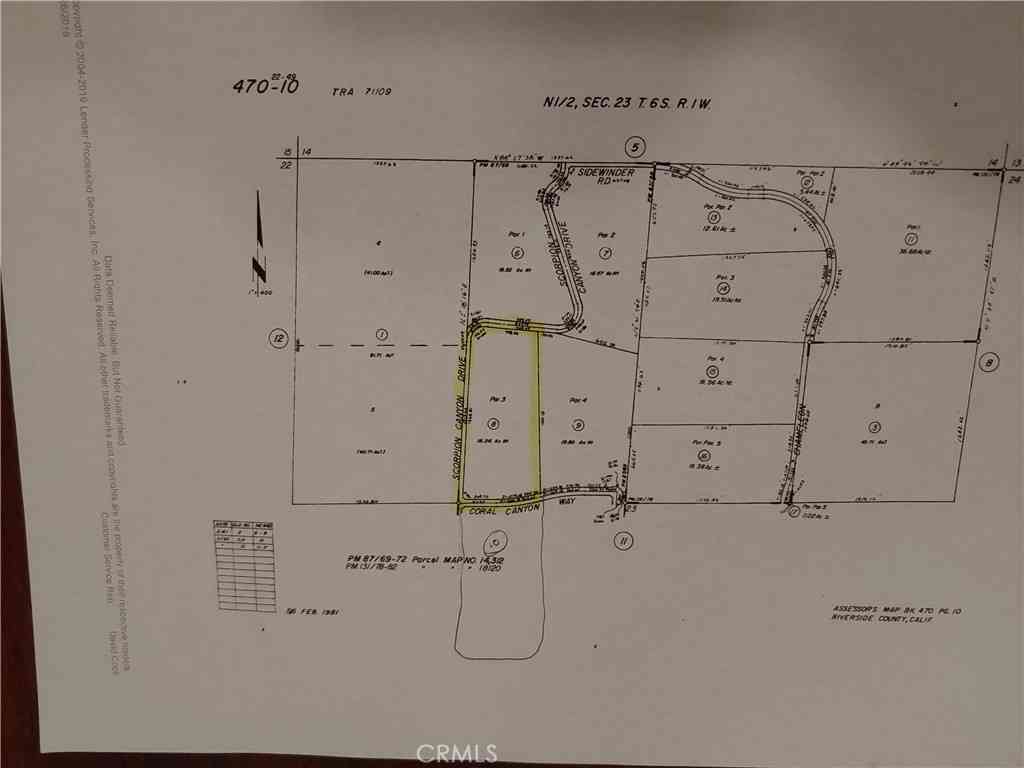 Vacant Land For Sale - Lot 6 Scorpion Canyon Rd<br/> Hemet, CA 92545