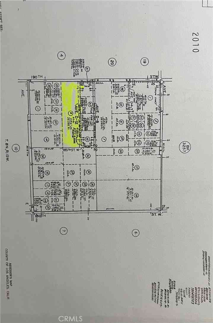 Vacant Land For Sale - 190 W Avenue D-10<br/> Lancaster, CA 93536