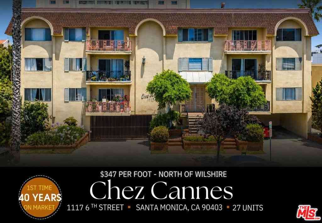 Homes For Sale - 1117 6th Street<br/> Santa Monica, CA 90403