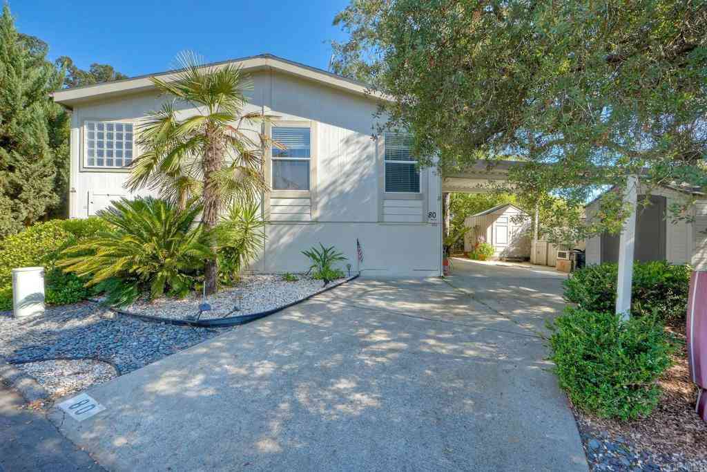 Mobile Home For Sale - 18218 Paradise Mountain Rd Spc 80 #LOT 80<br/> Valley Center, CA 92082