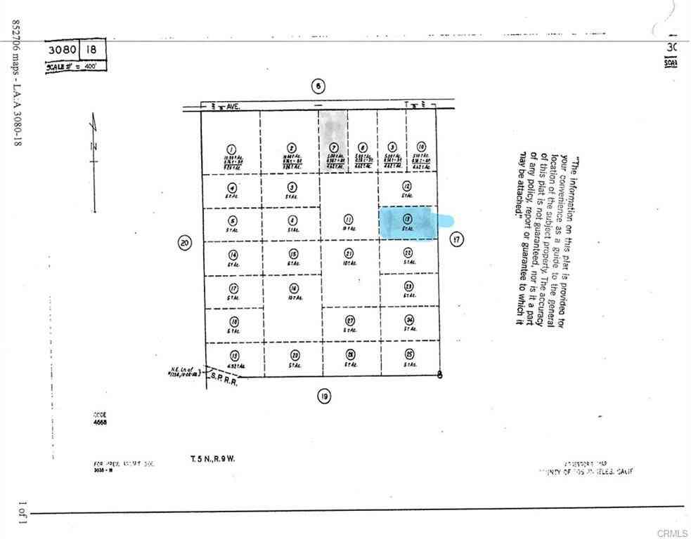 Vacant Land For Sale - 0 158 E Vic 158 Ste T4<br/> Palmdale, CA 93591