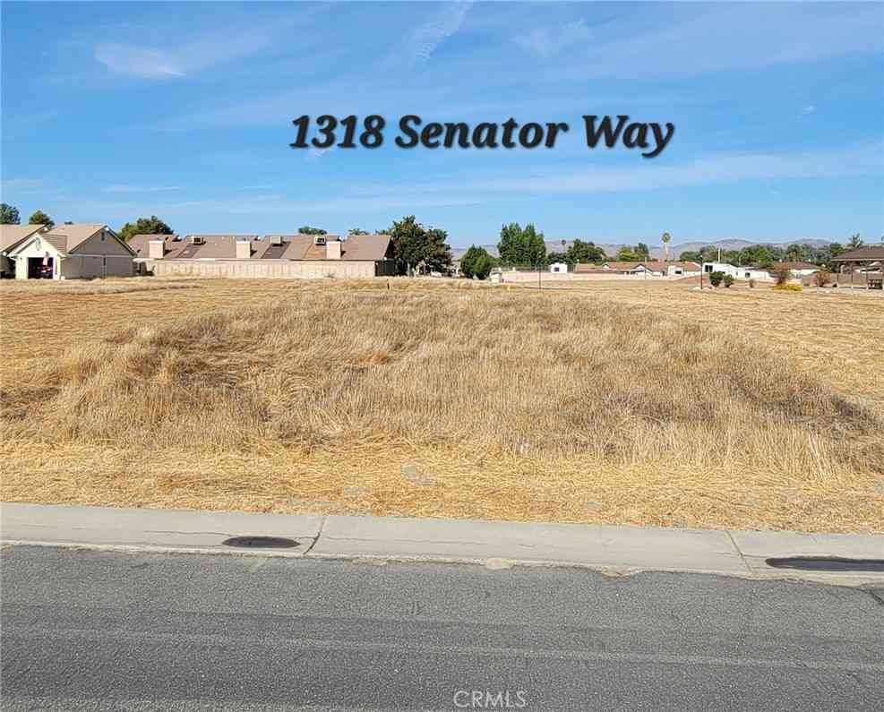 Vacant Land For Sale - 1318 Senator<br/> San Jacinto, CA 92583
