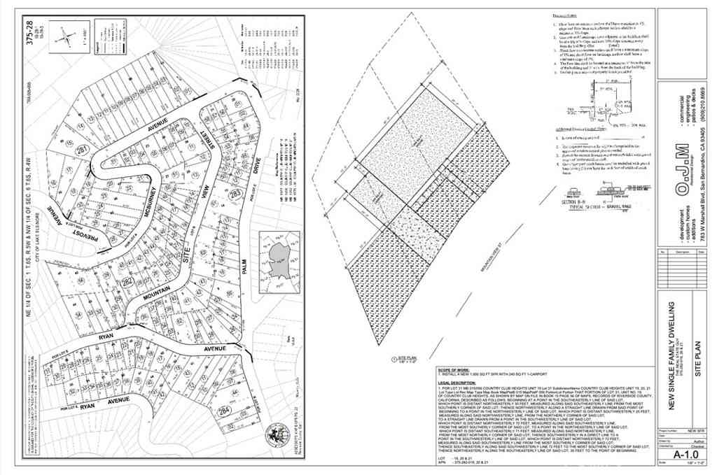 Vacant Land For Sale - Mountain View<br/> Lake Elsinore, CA 92530