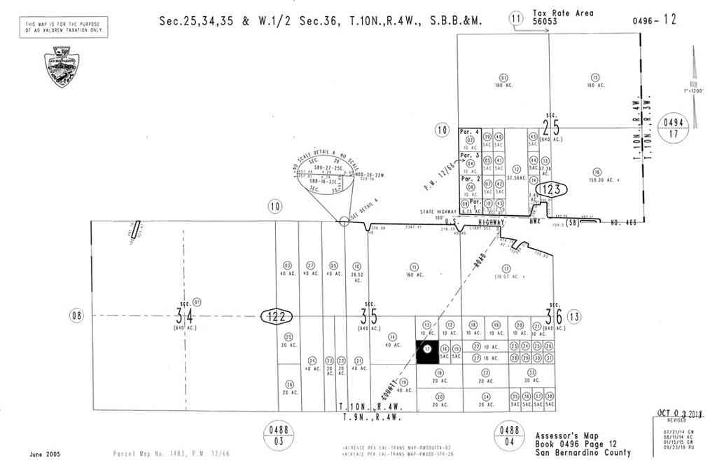 Vacant Land For Sale - Aka County Road<br/> Hinkley, CA 92347