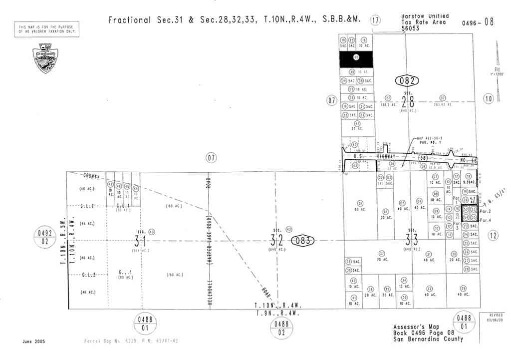 Vacant Land For Sale - Aka N Hwy 58<br/> Hinkley, CA 92347