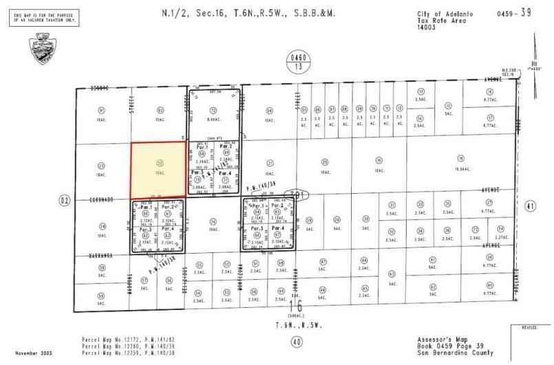 Vacant Land For Sale - Coronado Avenue<br/> Adelanto, CA 92301