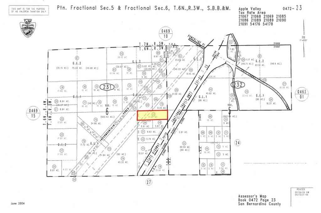Vacant Land For Sale - I-15 Interstate<br/> Victorville, CA 92392