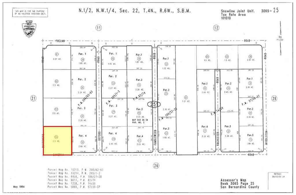 Vacant Land For Sale - Cambria Road<br/> Phelan, CA 92371