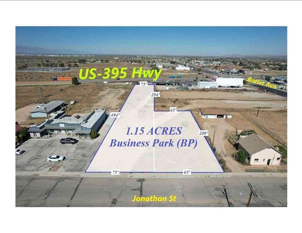 Vacant Land For Sale - 18040 Jonathan<br/> Adelanto, CA 92301