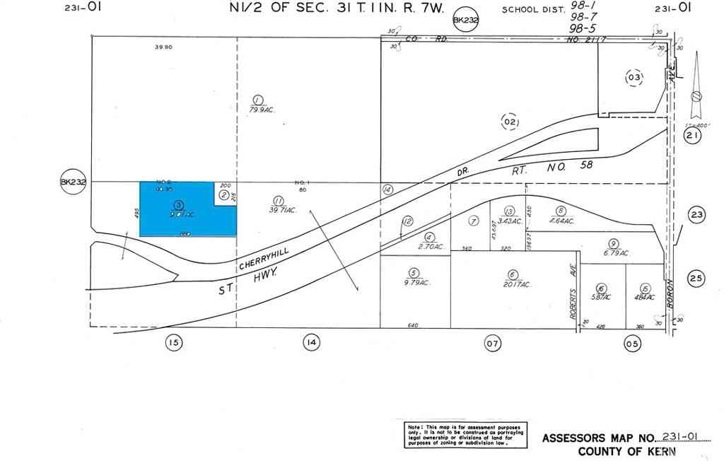 Vacant Land For Sale - Cherryhill Hill Dr #3<br/> Boron, CA 93516