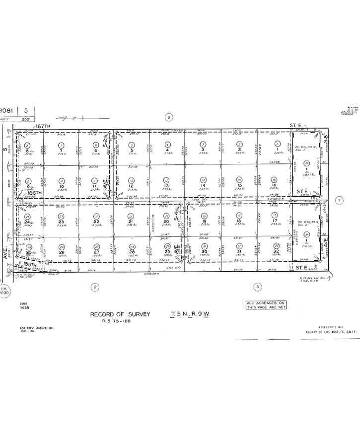 Vacant Land For Sale - 186th St E<br/> Palmdale, CA 93591