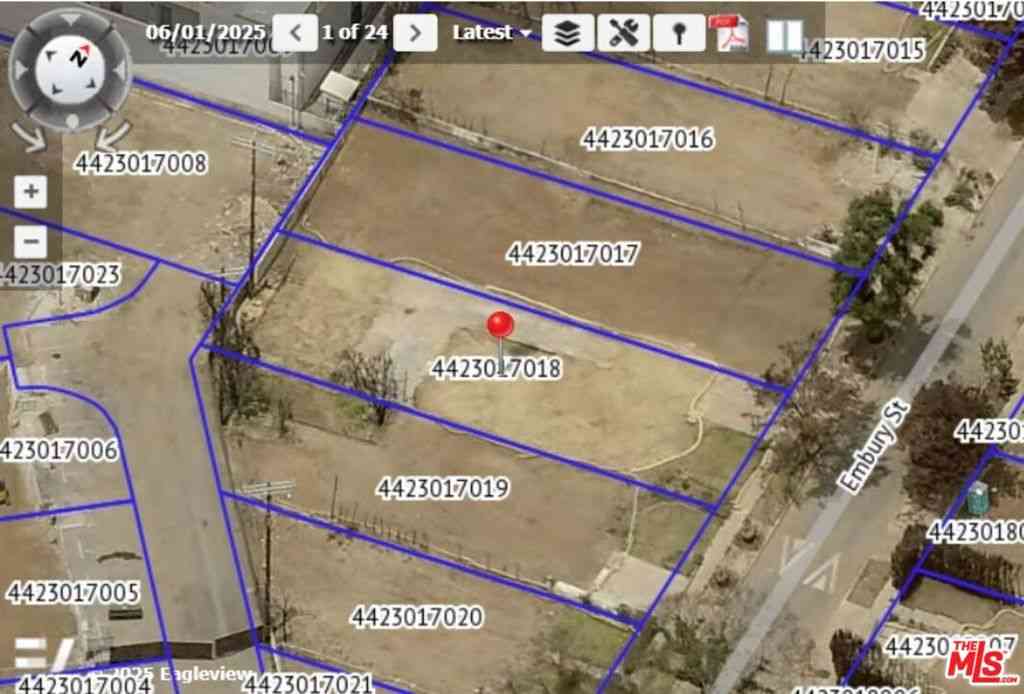 Vacant Land For Sale - 931 Embury Street<br/> Pacific Palisades, CA 90272