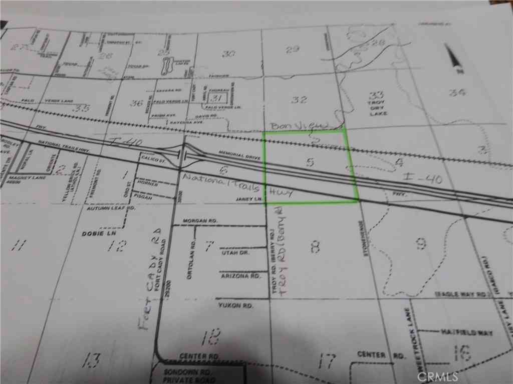 Vacant Land For Sale - Us Hwy 66/national Trails Hwy<br/> Newberry Springs, CA 92365