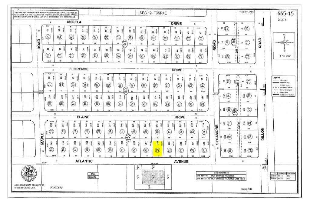 Vacant Land For Sale - Elain Dr Drive<br/> Desert Hot Springs, CA 92240
