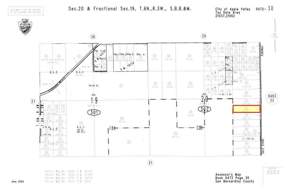 Vacant Land For Sale - Dale Evans Pkwy<br/> Apple Valley, CA 92307