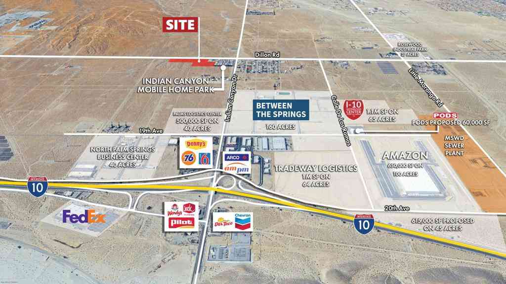 Vacant Land For Sale - Dillon Rd<br/> Palm Springs, CA 92258