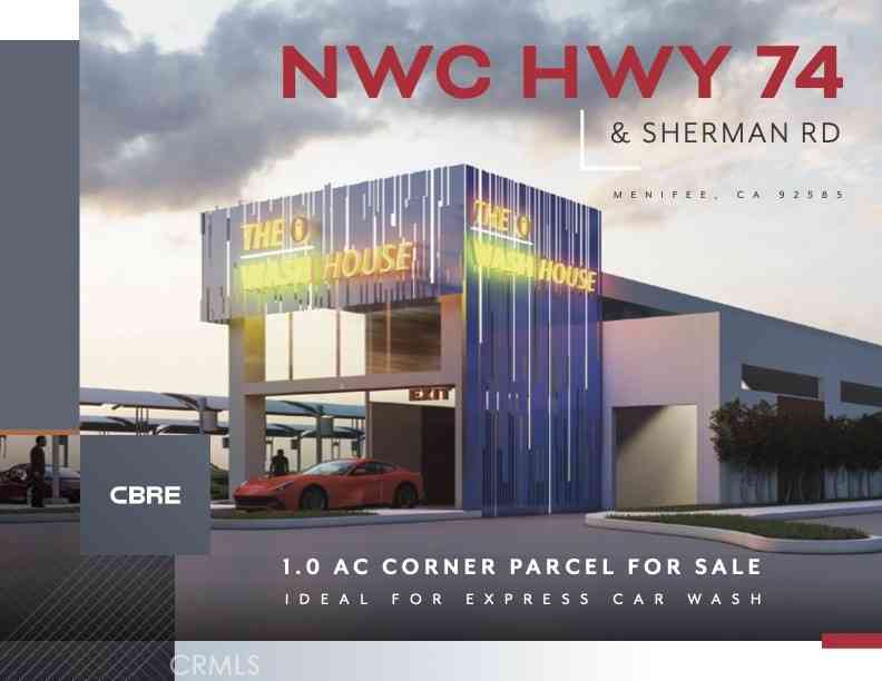 Vacant Land For Sale - Hwy 74<br/> Menifee, CA 92585