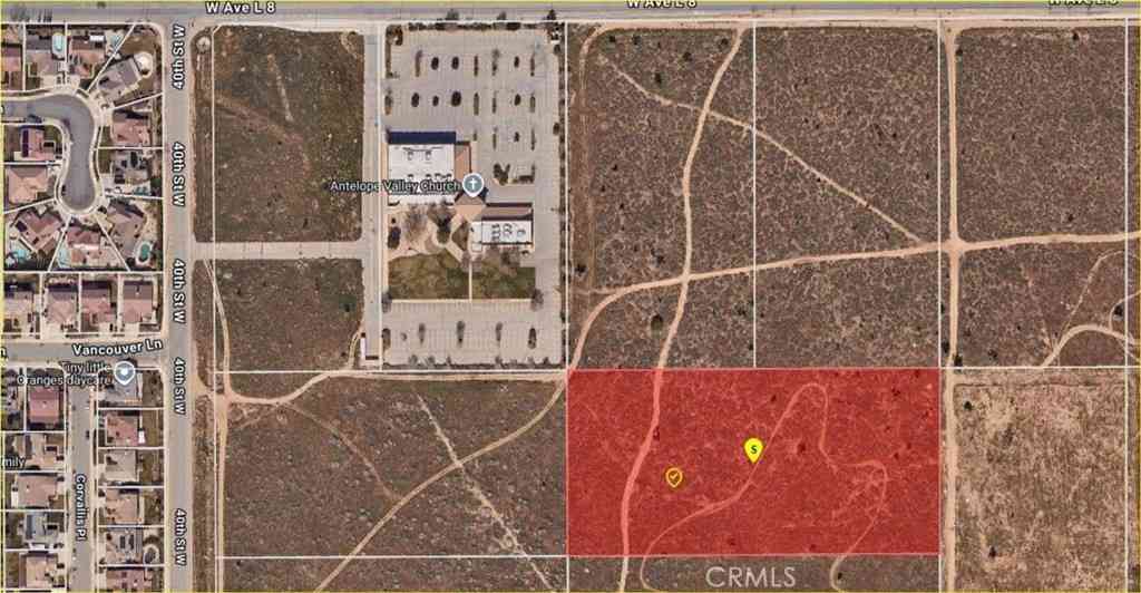 Vacant Land For Sale - 40th Street W<br/> Lancaster, CA 93536