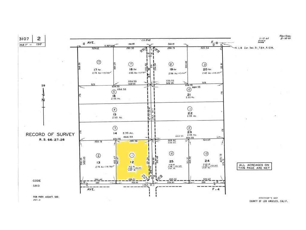 Vacant Land For Sale - W Avenue F-4<br/> Lancaster, CA 93536