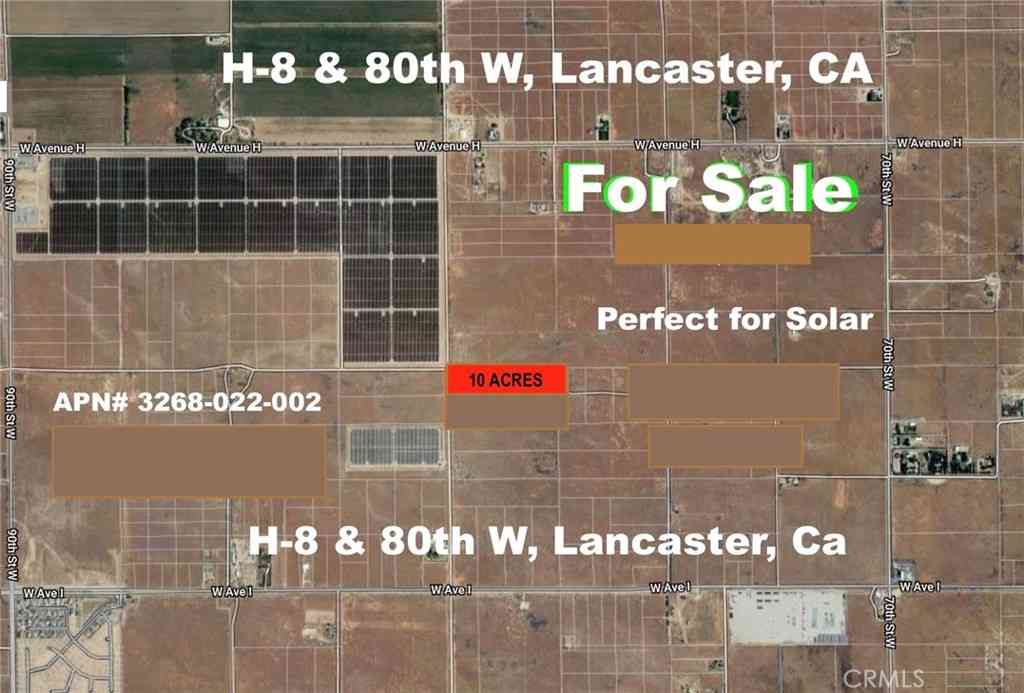 Vacant Land For Sale - 80 Avenue H<br/> Lancaster, CA 93536