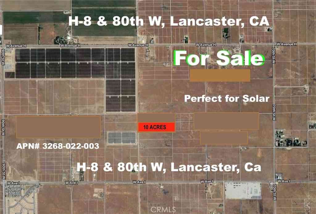 Vacant Land For Sale - 80 Avenue H<br/> Lancaster, CA 93536
