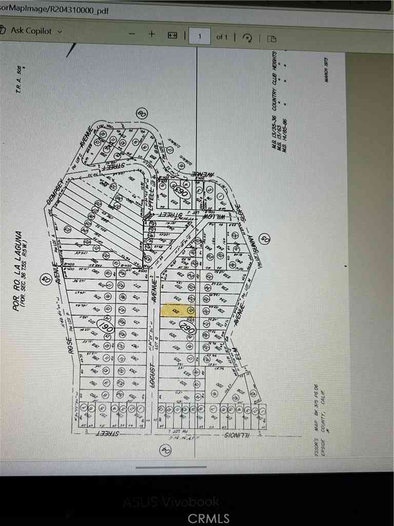 Vacant Land For Sale - Locust Avenue<br/> Lake Elsinore, CA 92530