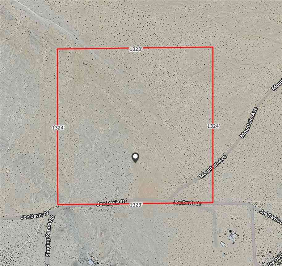 Vacant Land For Sale - Joe Davis<br/> 29 Palms, CA 92277