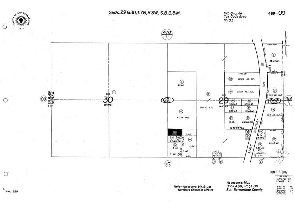 Vacant Land For Sale - 1 Aka N Of Bell Mountain Road<br/> Adelanto, CA 92368