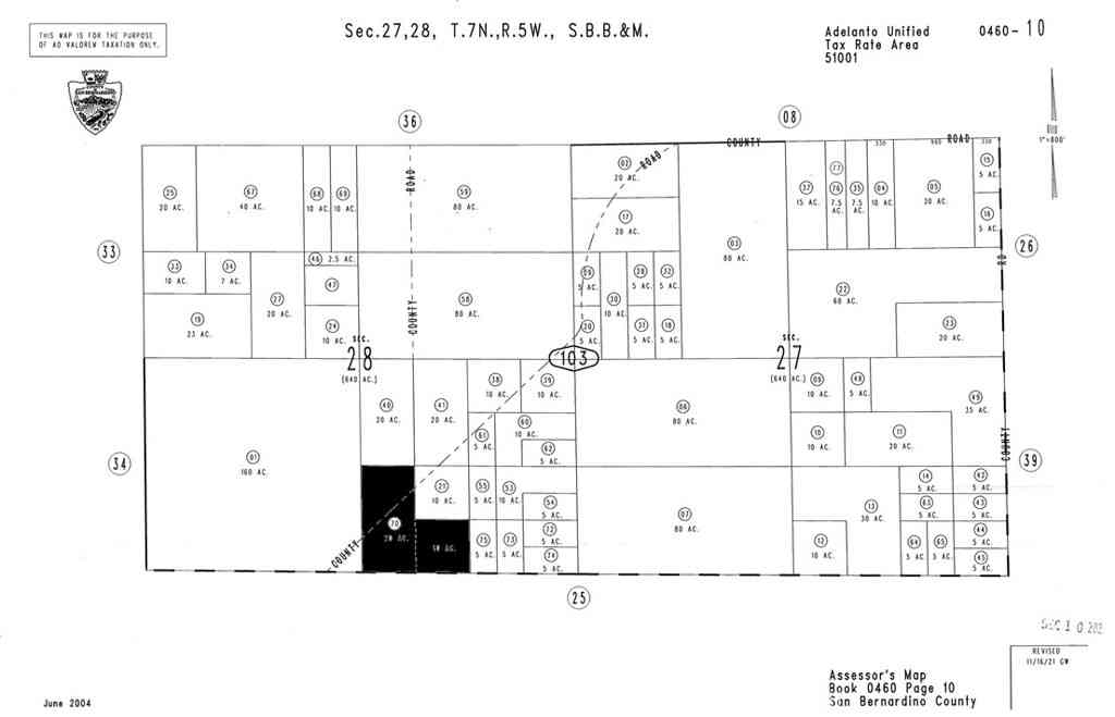 Vacant Land For Sale - Aka Hills Road<br/> Adelanto, CA 92301
