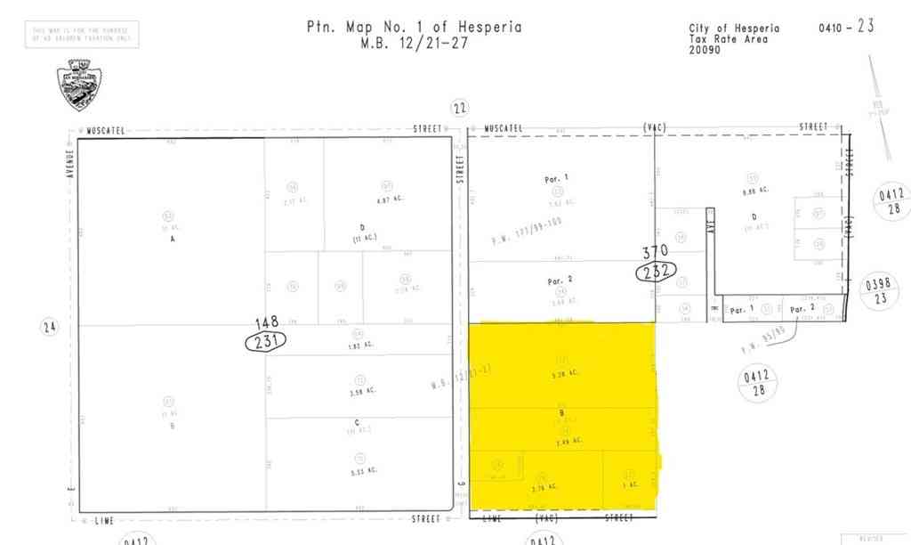 Vacant Land For Sale - G<br/> Hesperia, CA 92345