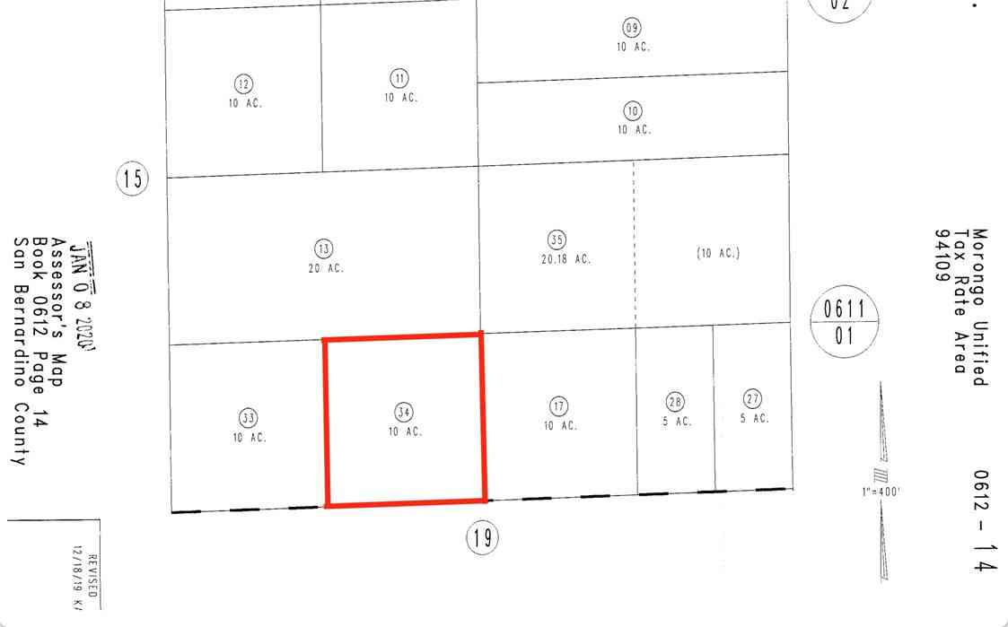Vacant Land For Sale - West Of Timothy Ave.<br/> 29 Palms, CA 92277