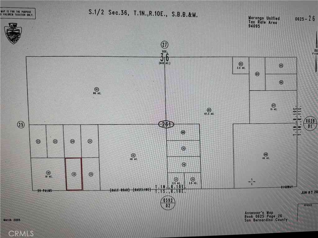 Vacant Land For Sale - 29 PALM 29 Palm Hwy<br/> 29 Palms, CA 92277
