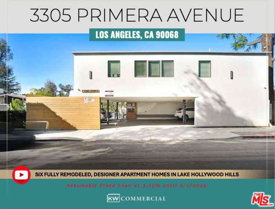 Homes For Sale - 3305 Primera Avenue<br/> Los Angeles, CA 90068