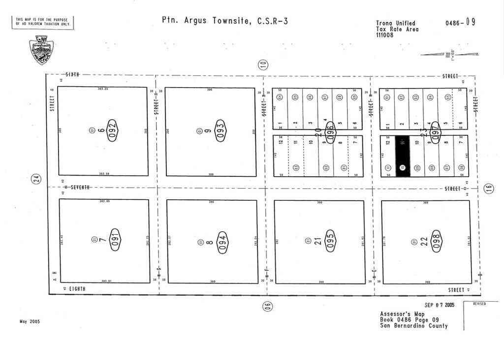 Vacant Land For Sale - Aka 7th Avenue<br/> Trona, CA 93562