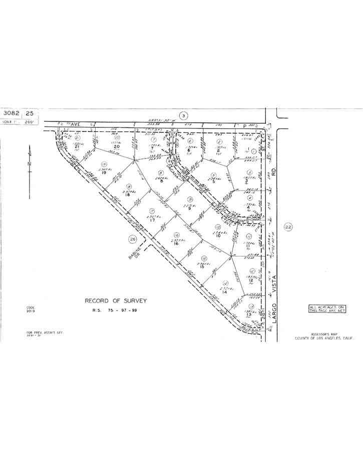 Vacant Land For Sale - Ave P Vic 210e Largo Vis<br/> Palmdale, CA 93591