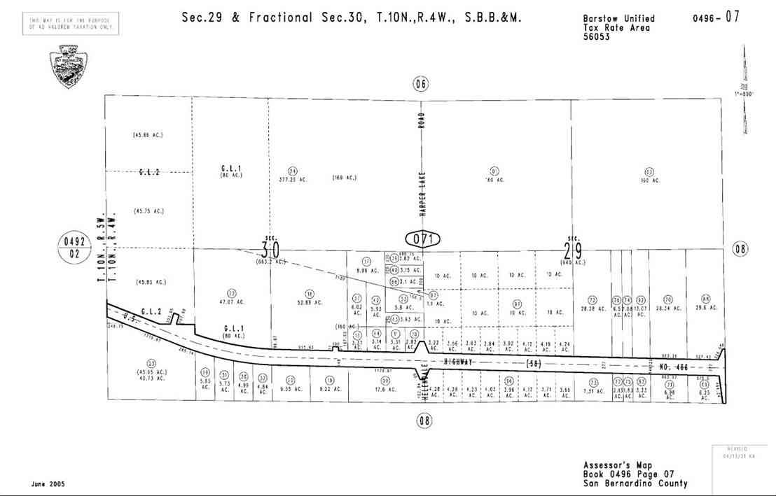 Vacant Land For Sale - No Address<br/> Hinkley, CA 92347