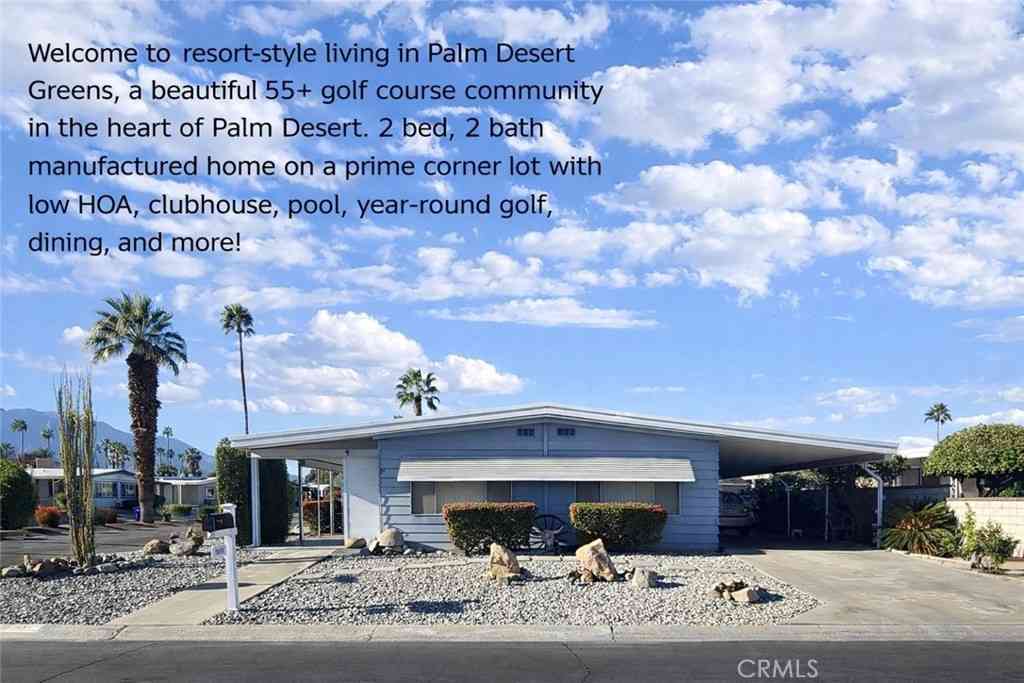 Mobile Home For Sale - 39595 Moronga Canyon Drive<br/> Palm Desert, CA 92260