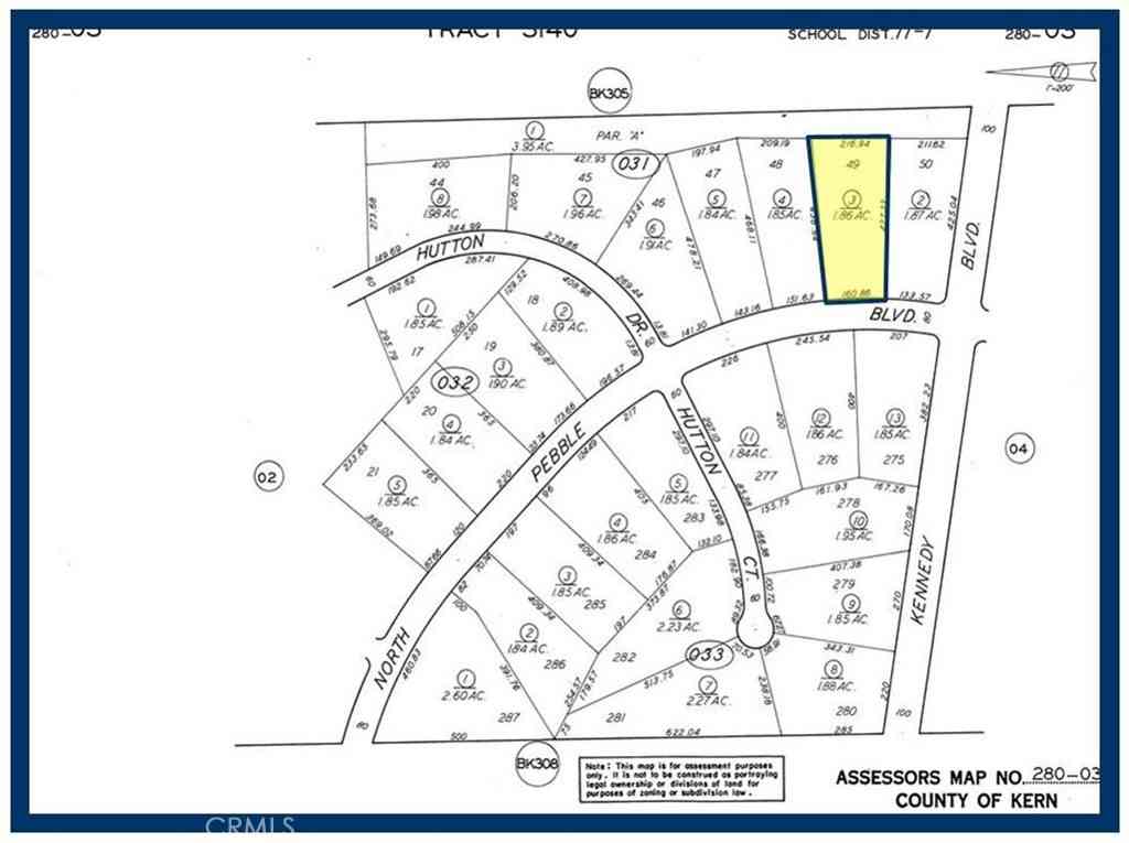 Vacant Land For Sale - 49 LOT Pebble Boulevard<br/> California City, CA 93505