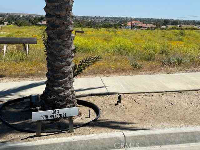 Vacant Land For Sale - 7570 Spencer Court<br/> Riverside, CA 92506