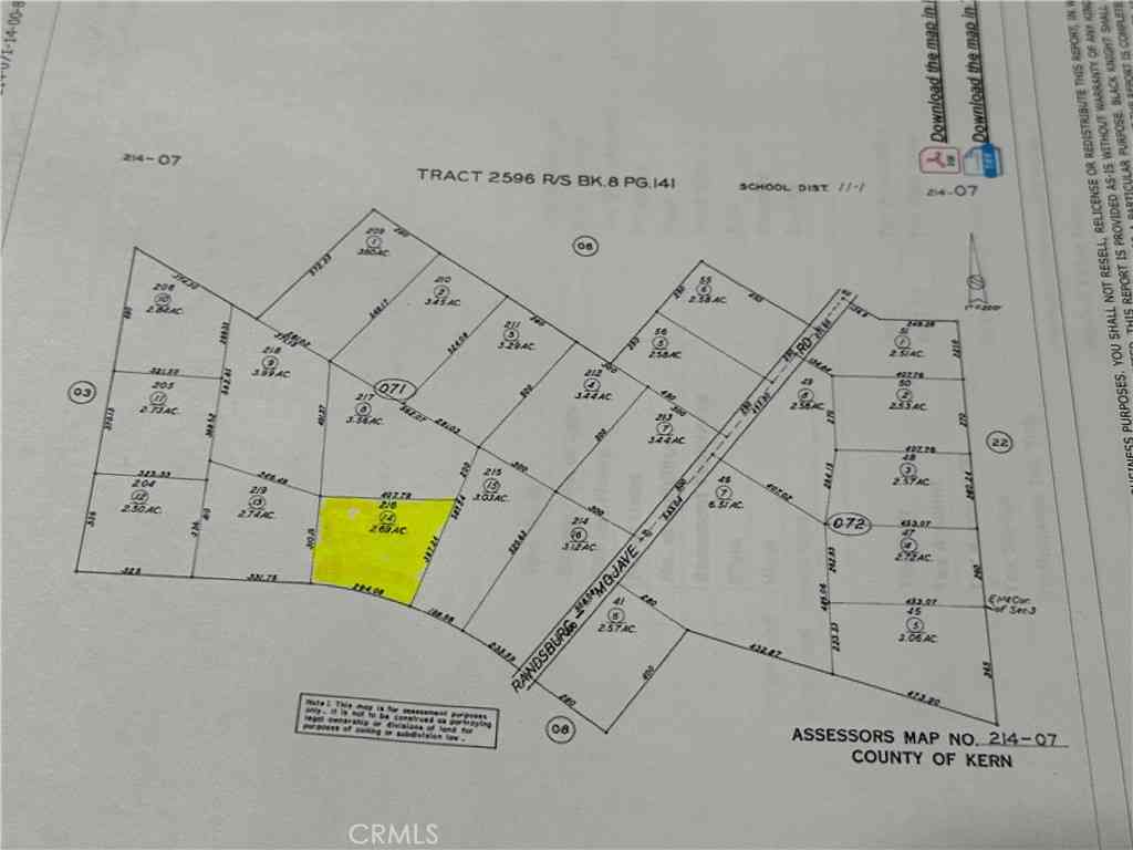 Vacant Land For Sale - U Street/x Court<br/> California City, CA 93505