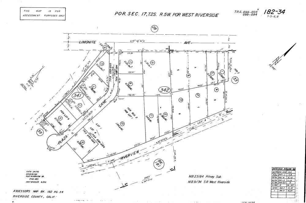 Vacant Land For Sale - Plaza Lane<br/> Riverside, CA 92509